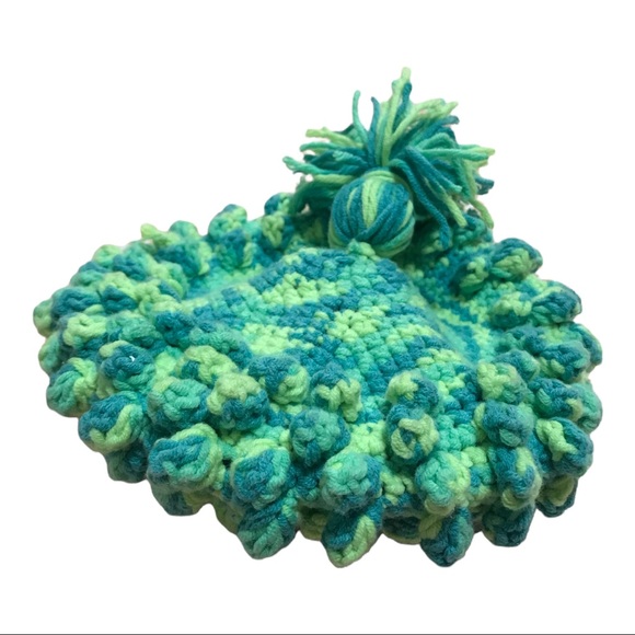 Handmade knit baby toddler hat - Picture 4 of 7